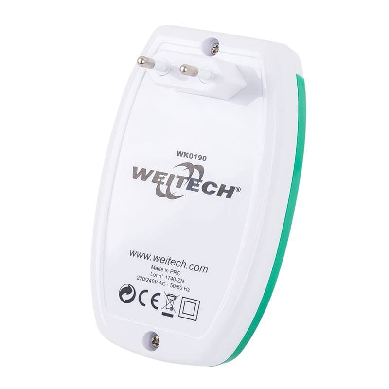 Repellente ad ultrasuoni "Nightlight" per topi, ratti, scarafaggi ed insetti striscianti 90 mtq - 3
