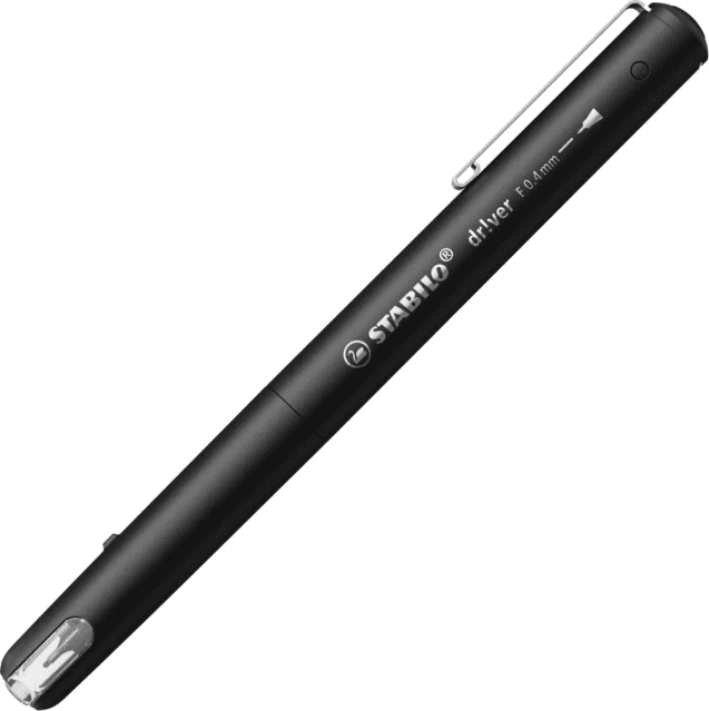 Stabilo - Penna fineliner dr!ver punta fine Rosso (1088/40)