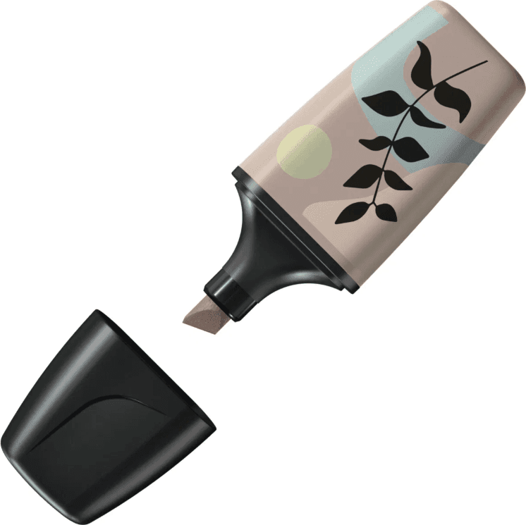 Stabilo - Evidenziatore BOSS MINI Naturevibes singolo - col.cenere (07/193-11) - 2