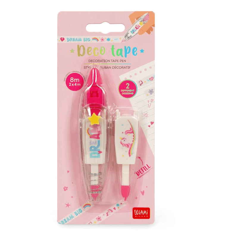 Legami - Penna a Nastro per Decorazione - Deco Tape Unicorn (DT0003) - 3