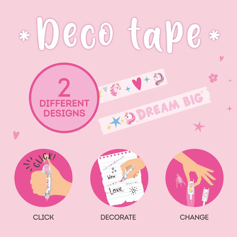 Legami - Penna a Nastro per Decorazione - Deco Tape Unicorn (DT0003) - 4