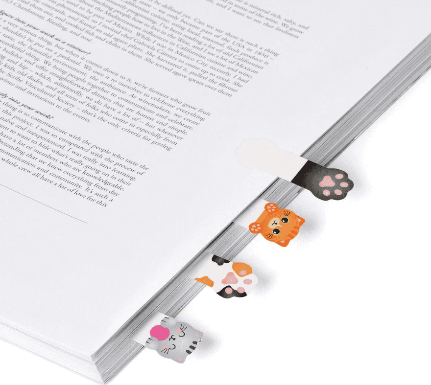 Legami - Segnapagina Adesivi - Keep in Mind - Kitty (SKN0002) - 3