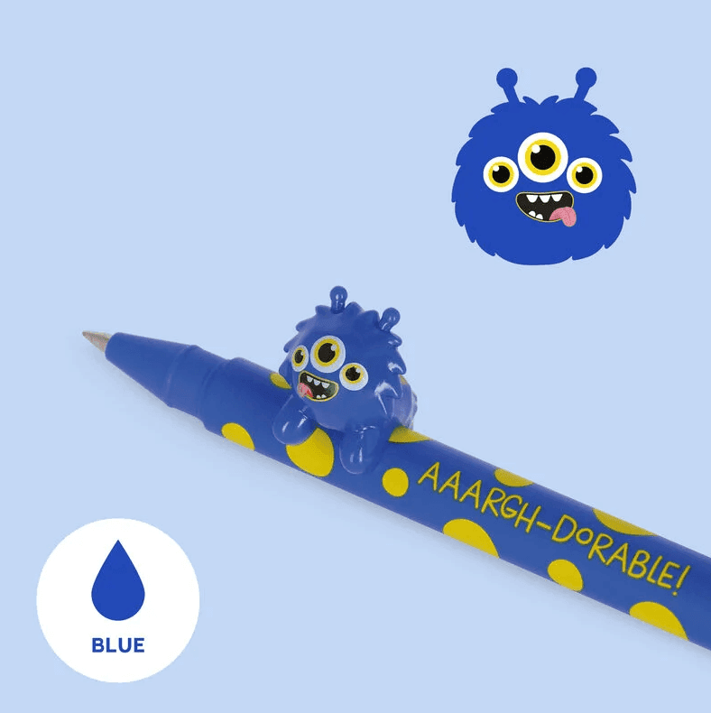 Legami - Penna Gel con Monster decorativo della famiglia Lovely Friends (CPP0014) - 2