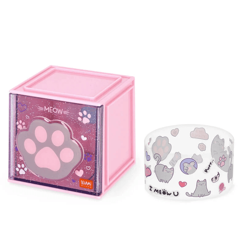 Legami - Box Componibile da Scrivania - Cutie Cube - Kitty (SBX0003) - 2