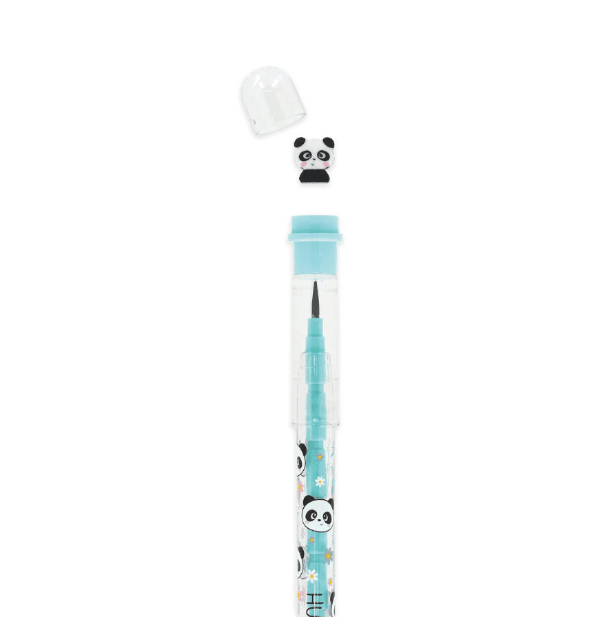 Legami - Matita Impilabile con Gomma - Take a Tip - Panda (STE0002) - 5