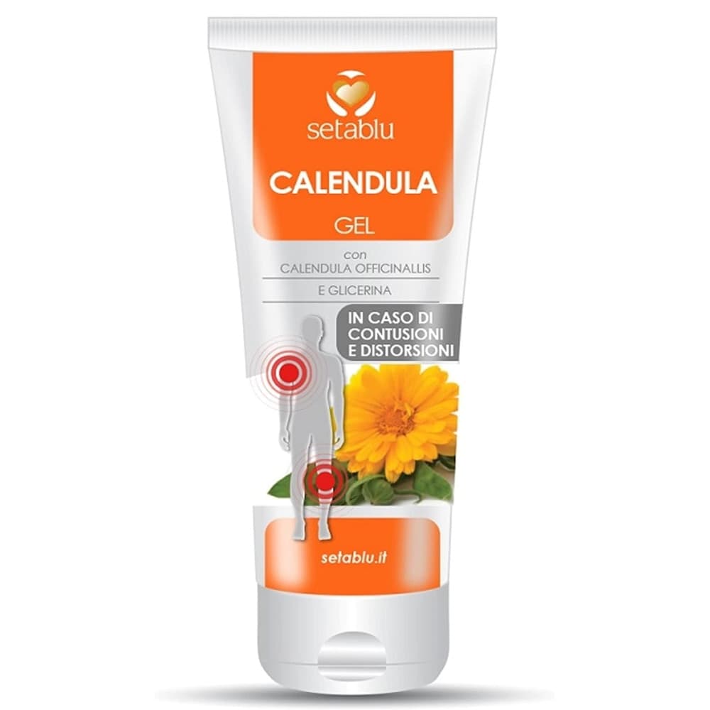 CREMA GEL CALENDULA 100ML LENITIVO PER CONTUSIONI DISTORSIONI PELLI SENSIBILI ARROSSATE 408676