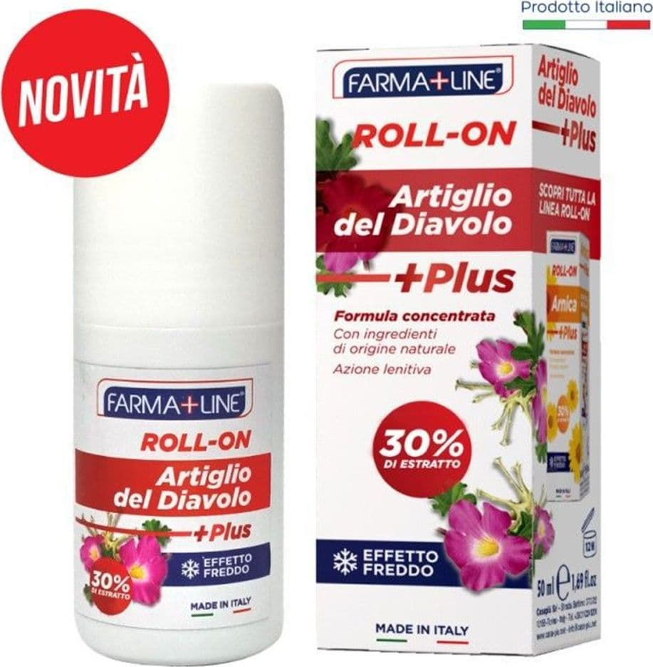 ROLL-ON GEL ARTIGLIO DEL DIAVOLO EFFETTO FREDDO AZIONE LENITIVA CONCENTRATA GEL6550A - 2