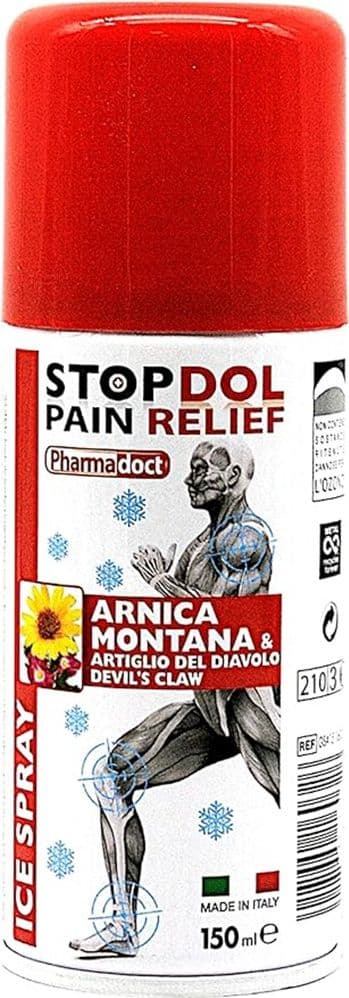 GHIACCIO SPRAY CON ARNICA ARTIGLIO DEL DIAVOLO PER SOLLIEVO DOLORE FLACONE DA 150ML 160326 - 2