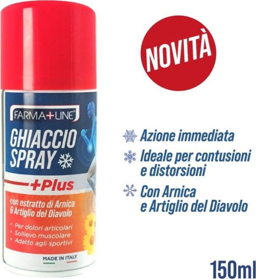 GHIACCIO SPRAY ARNICA ARTIGLIO DIAVOLO AZIONE IMMEDIATA DOLORI ARTICOLARI 150ML GHI6983A - 2