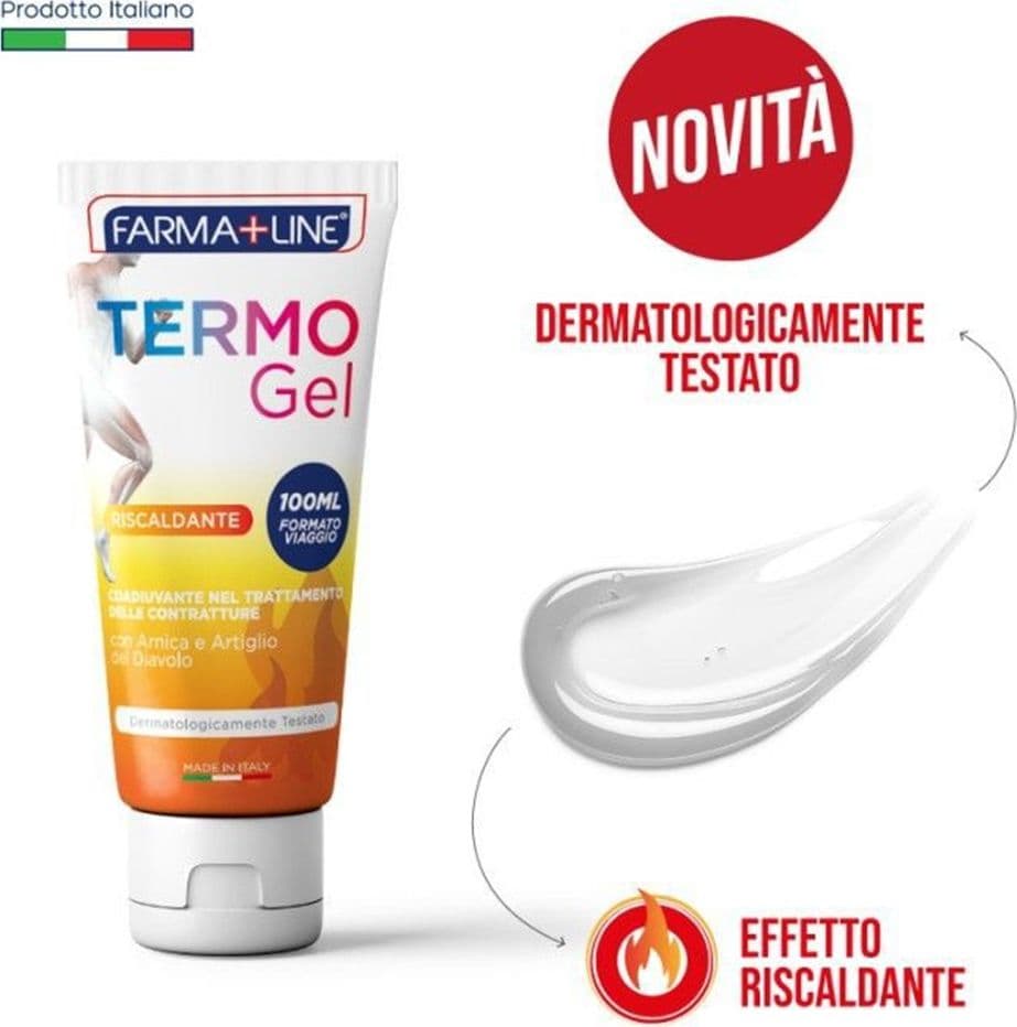 TERMOGEL 100ML EFFETTO RISCALDANTE COADIUVANTE TRATTAMENTO CONTRATTURE MUSCOLARI GEL6985A - 2