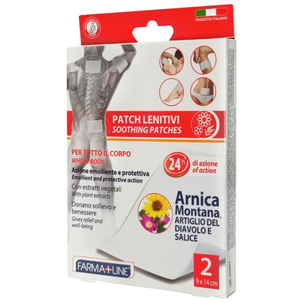SET 40PZ CEROTTI + FASCE LENITIVE 24H ARNICA MONTANA ARTIGLIO DIAVOLO SALICE CER4646A - 4