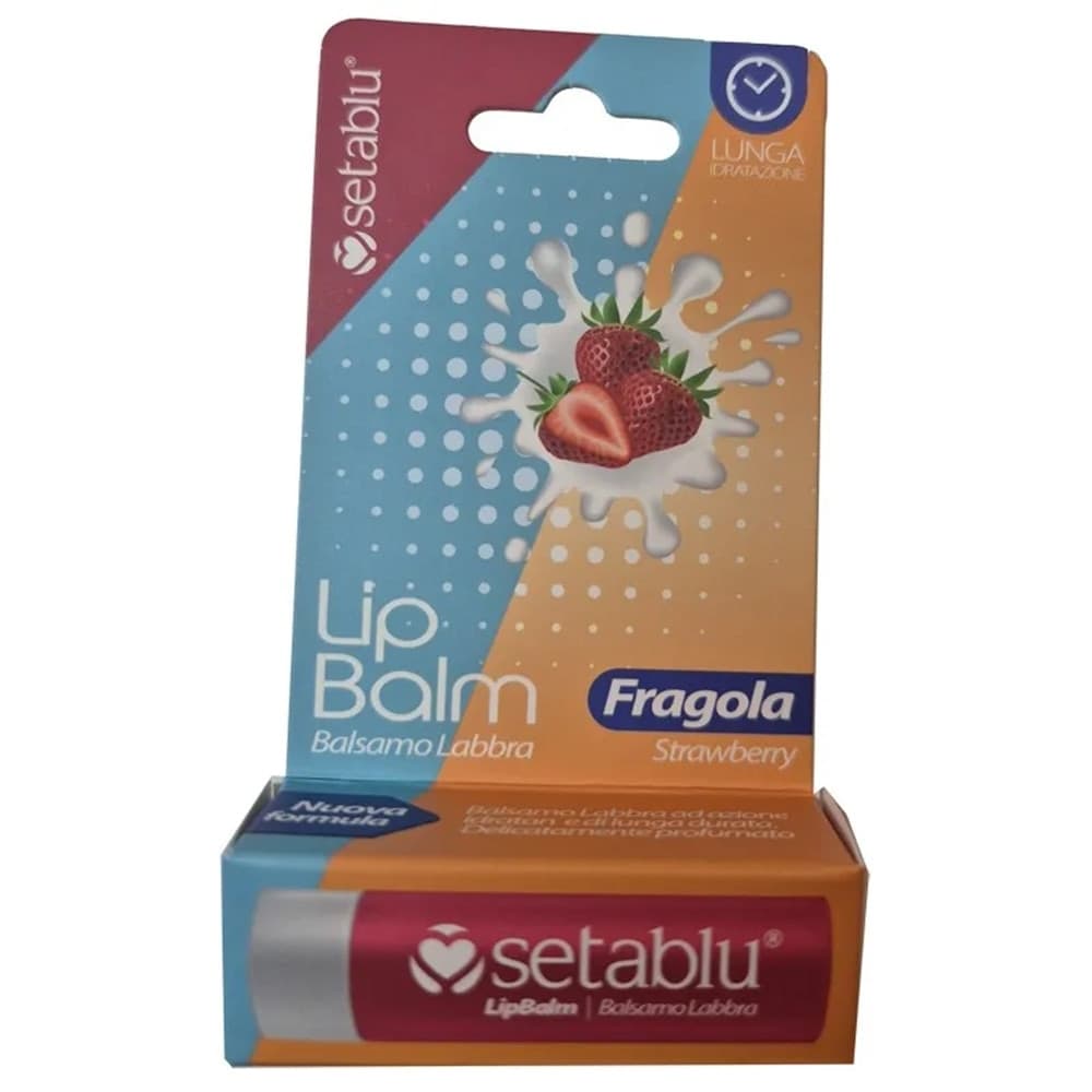SET 12PZ BALSAMO LABBRA AL PROFUMO DI FRAGOLA IDRATANTE PROTETTIVO STICK 2,2G 620643A - 2