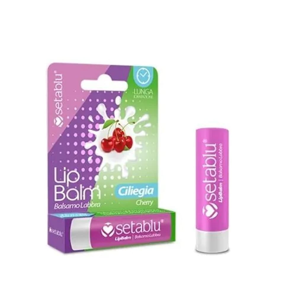SET 12 PZ BALSAMO LABBRA AL GUSTO DI CILIEGIA IDRATANTE PROTETTIVO STICK 2,2G 620650A - 2