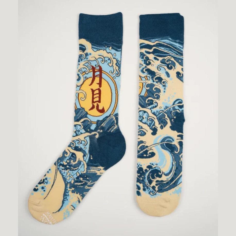 Calze socks a Moon with a Views Water Waves - 8