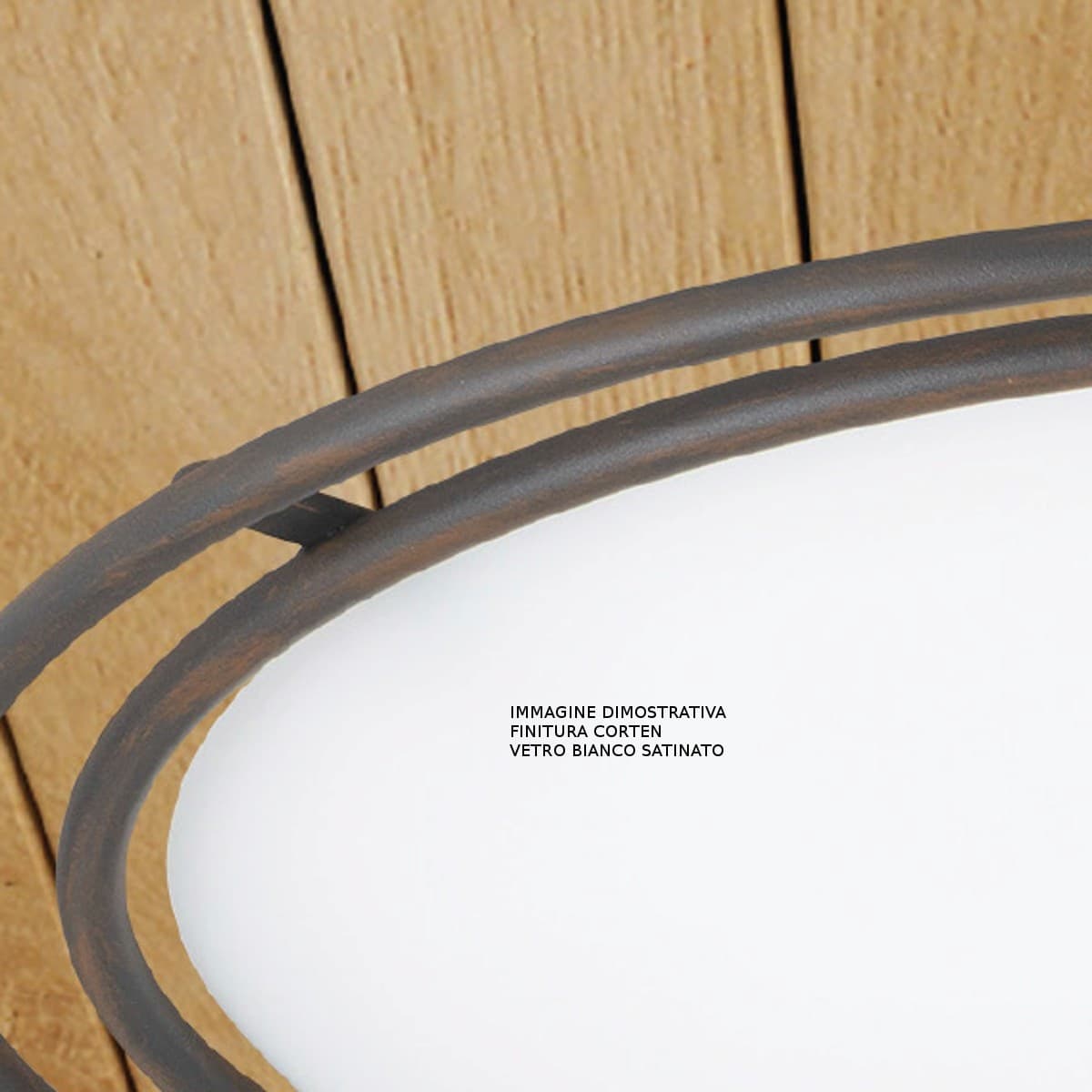 Applique classico LAM 6900 1 AG E27 LED vetro metallo lampada parete - 4