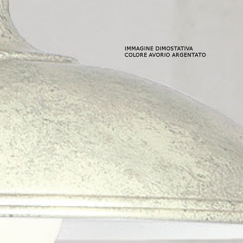 Piantana classica LAM 6975 1P E27 LED metallo lampada terra - 6