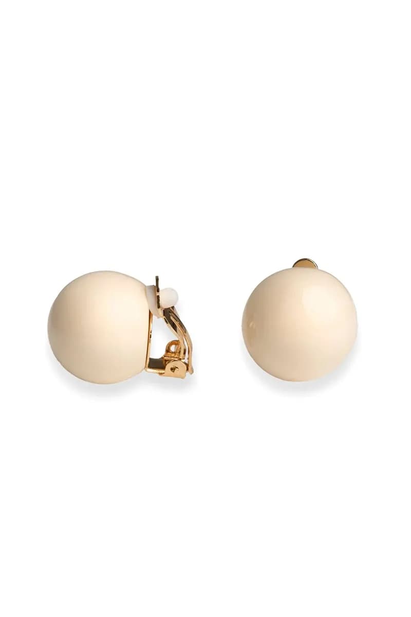 MYA ACCESSORIES | Orecchini a clip con sfera in acrilico - 2
