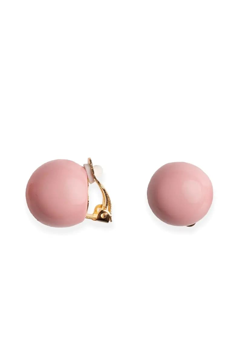 MYA ACCESSORIES | Orecchini a clip con sfera in acrilico - 2