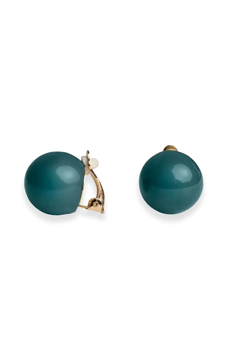 MYA ACCESSORIES | Orecchini a clip con sfera in acrilico - 2