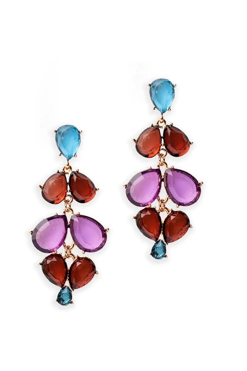 MYA ACCESSORIES | Orecchini pendenti in acrilico trasparente - 2