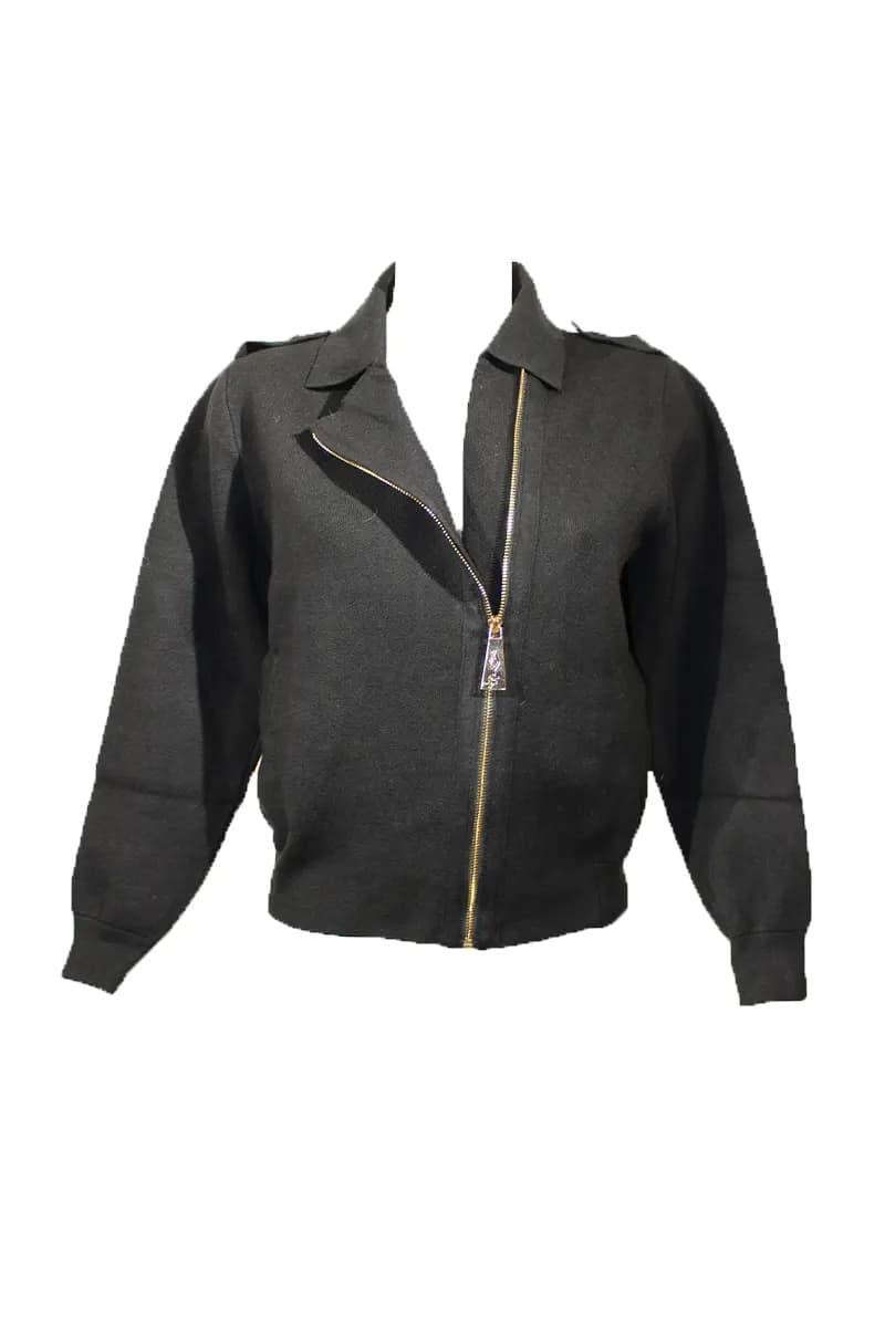 AYFEE | Giacca biker in maglia - 6
