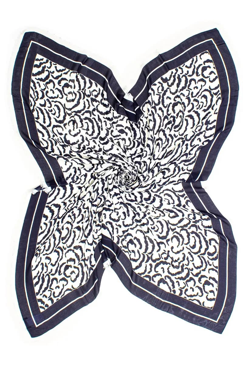 AYFEE | Sciarpa stampa digitale abstract flower - 5