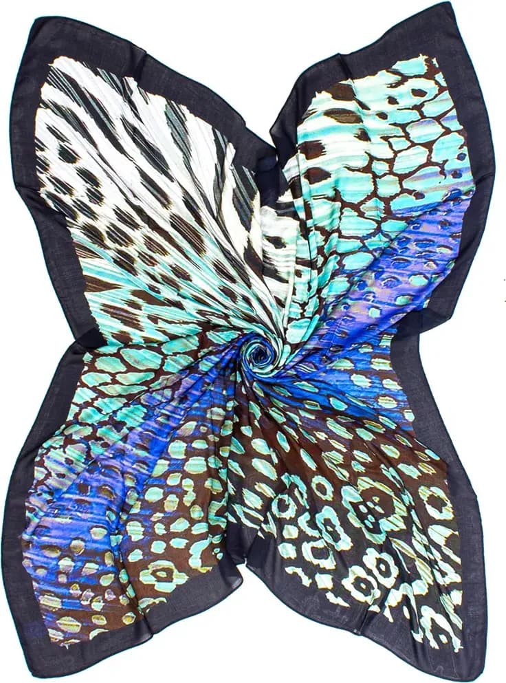 AYFEE | Sciarpa stampa digitale big animalier - 3
