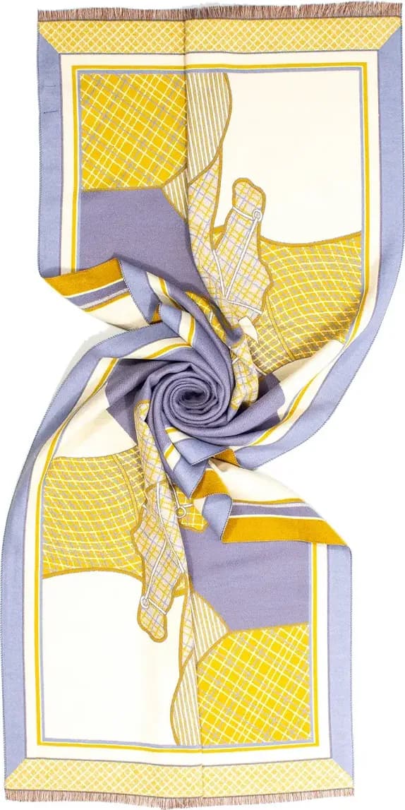 AYFEE | Sciarpa jacquard horses - 1