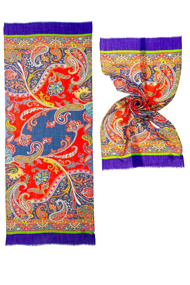 AYFEE | Sciarpa men cashemere design print - 2
