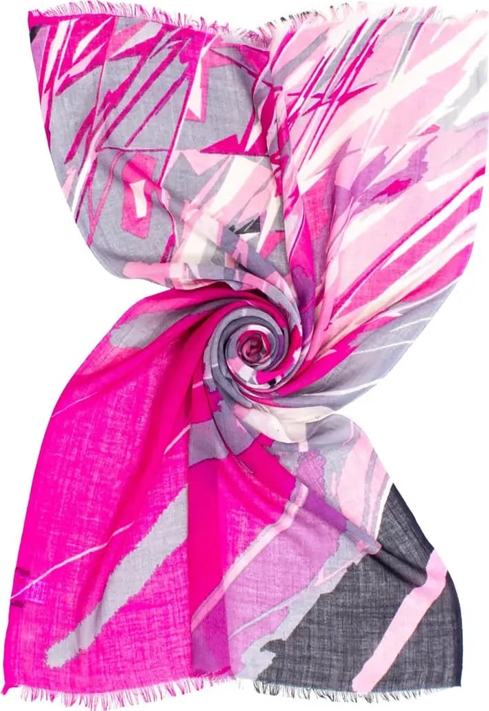 AYFEE | Sciarpa stampa abstract - 1