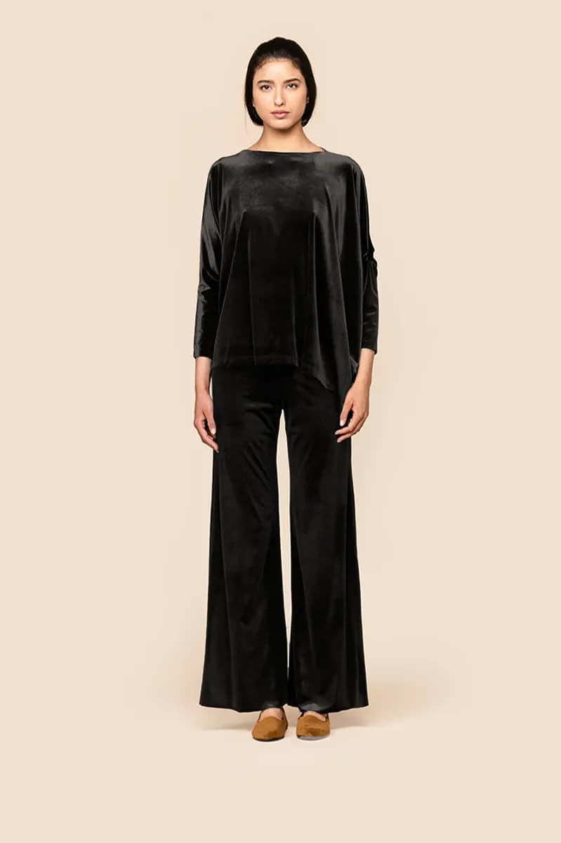 CHIARA B. | Pantalone twenty effetto velluto - 6