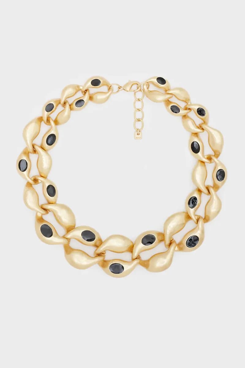 NALÌ | Collana chunky oro anticato - 2