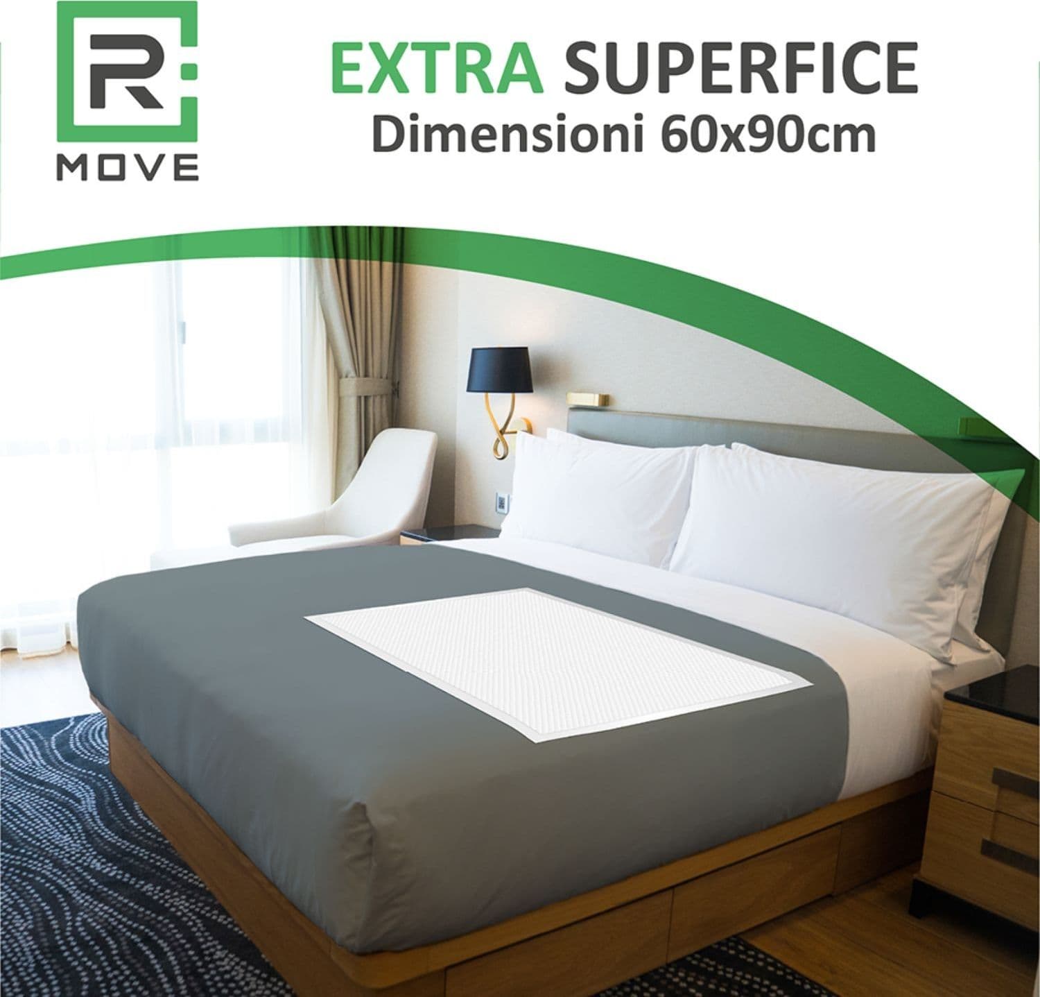 RMove 1 Confezione da 10pz Traverse Salvaletto 60x90cm - 3