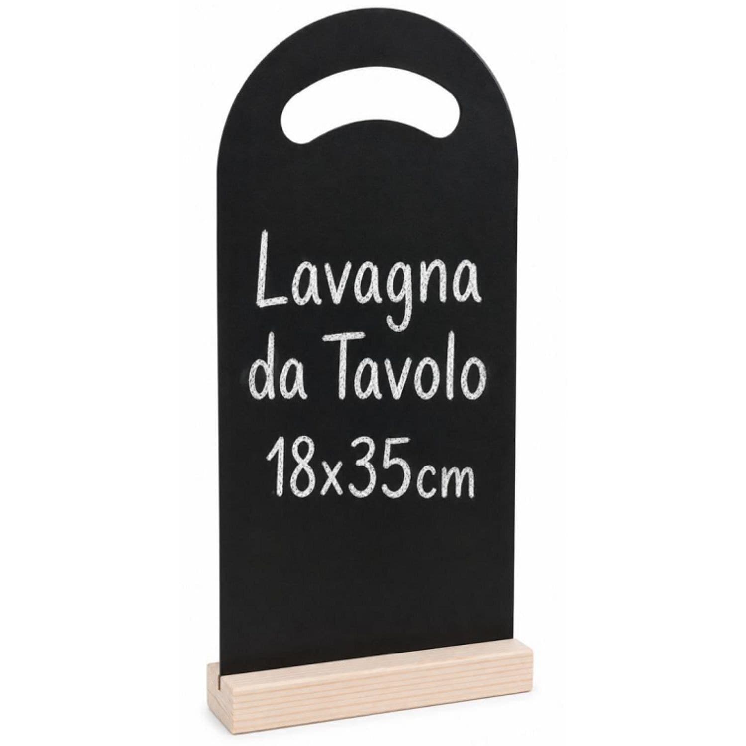 EcoPrice Windy Lavagna da Tavolo 18x35cm con Manico T5249 - 1