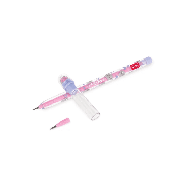 Legami - Matita Impilabile con Gomma - Take a Tip - Kitty (STE0001) - 4