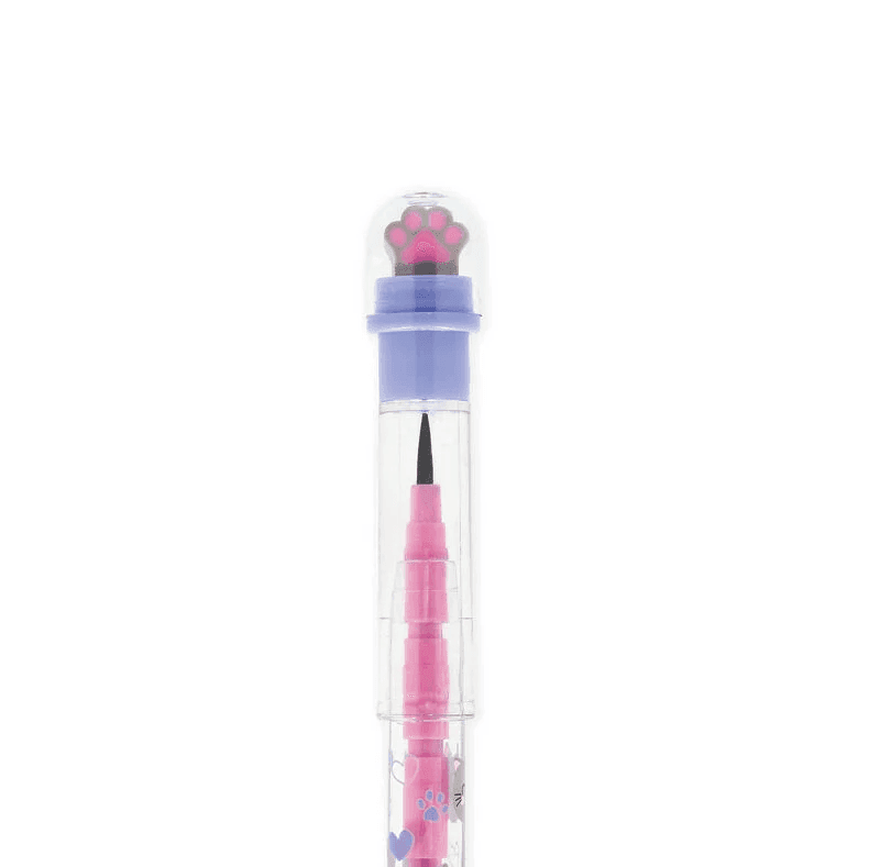 Legami - Matita Impilabile con Gomma - Take a Tip - Kitty (STE0001) - 5
