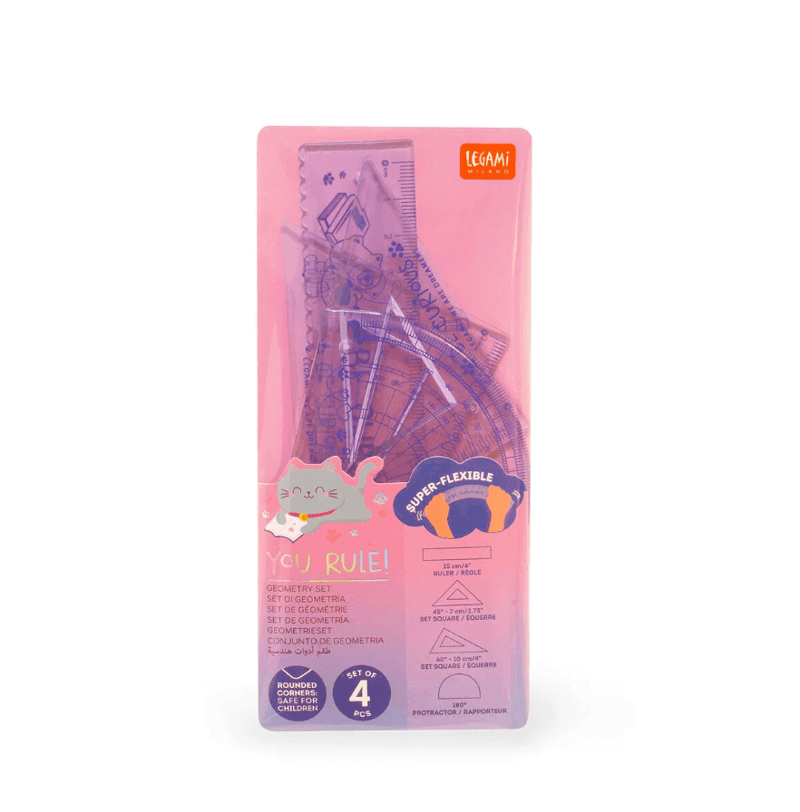 Legami - Set di Geometria - You Rule! - Kitty (RS0002) - 2