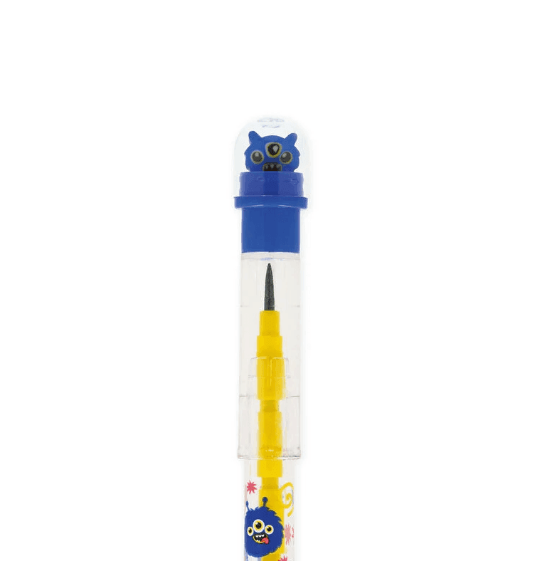 Legami - Matita Impilabile con Gomma - Take a Tip - Monster (STE0003) - 4