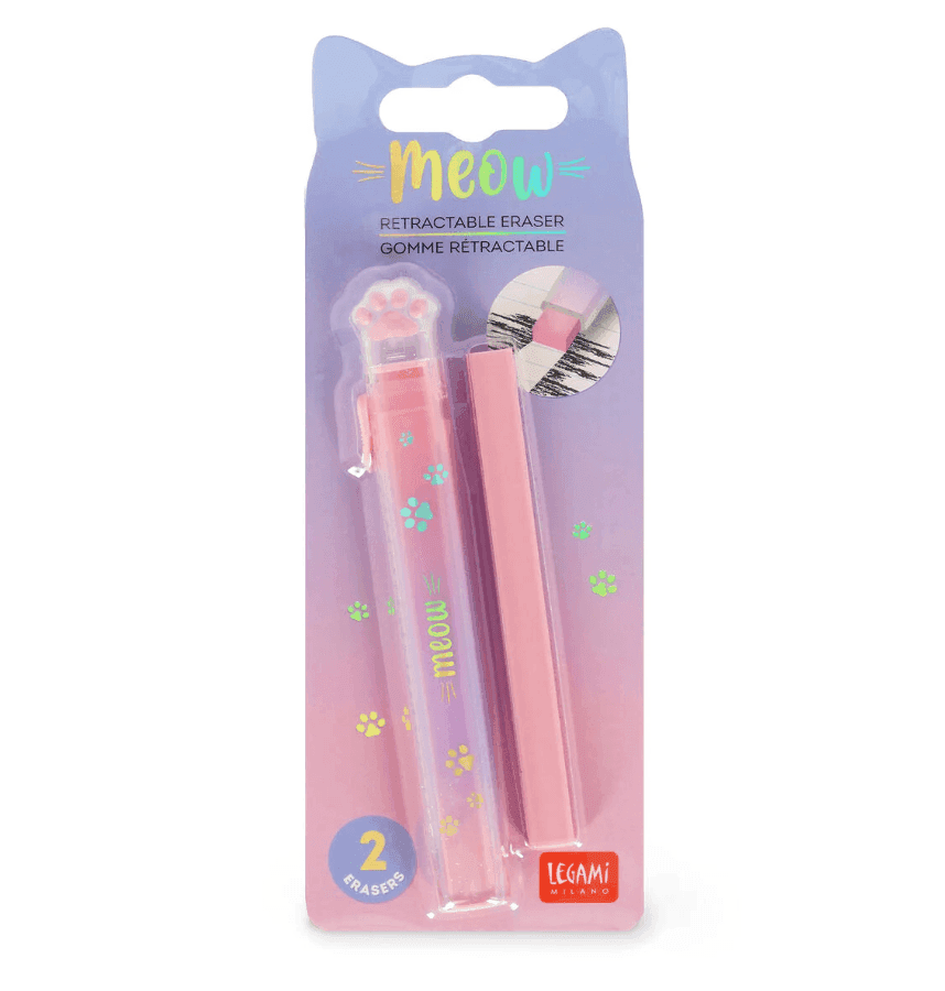 Legami - Gomma Retrattile con Ricarica - Meow  (SERP0001) - 5