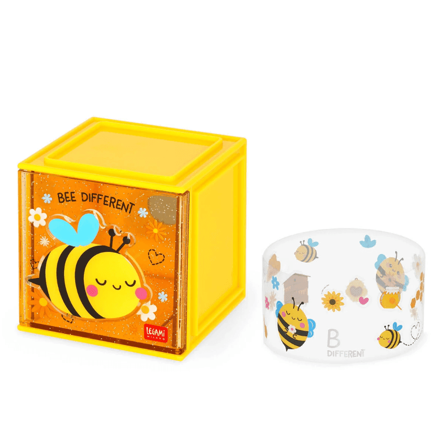 Legami - Box Componibile da Scrivania - Cutie Cube - Bee (SBX0005) - 2