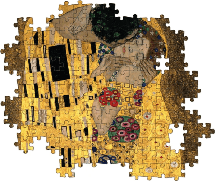 Clementoni - puzzle museum collection – Klimt, “Il Bacio ” – 1000 pezzi, puzzle adulti - 2