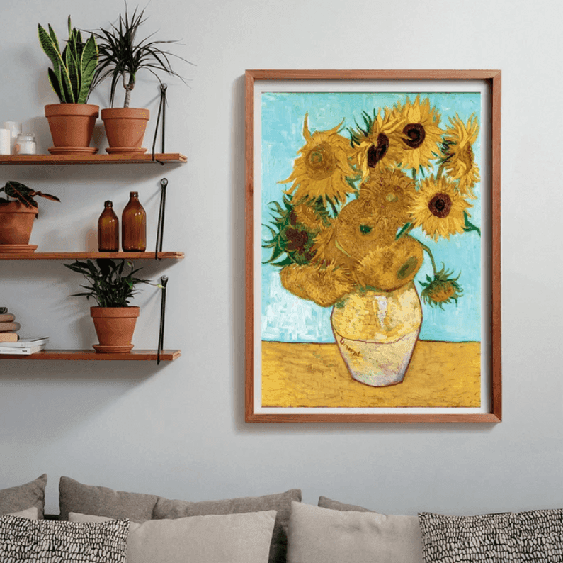 Clementoni - puzzle museum collection – Van Gogh, “I Girasoli” – 1000 pezzi, puzzle adulti - 3