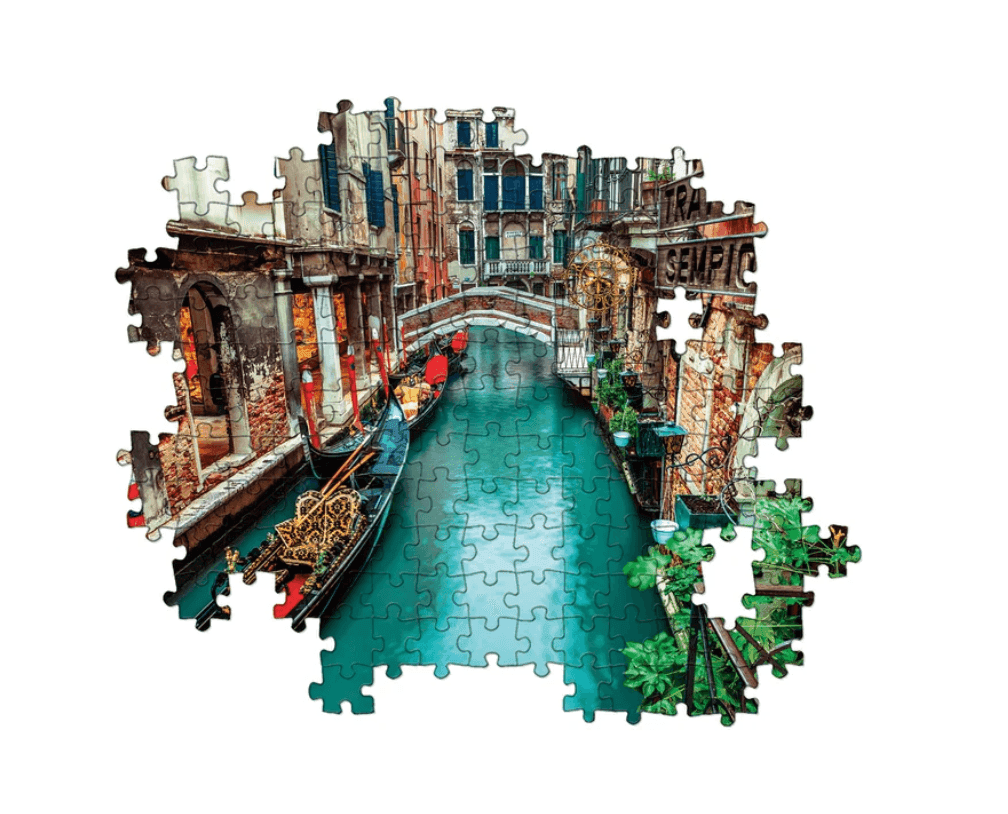 Clementoni - puzzle Città collection – "Canale di Venezia” – 1000 pezzi, puzzle adulti - 3