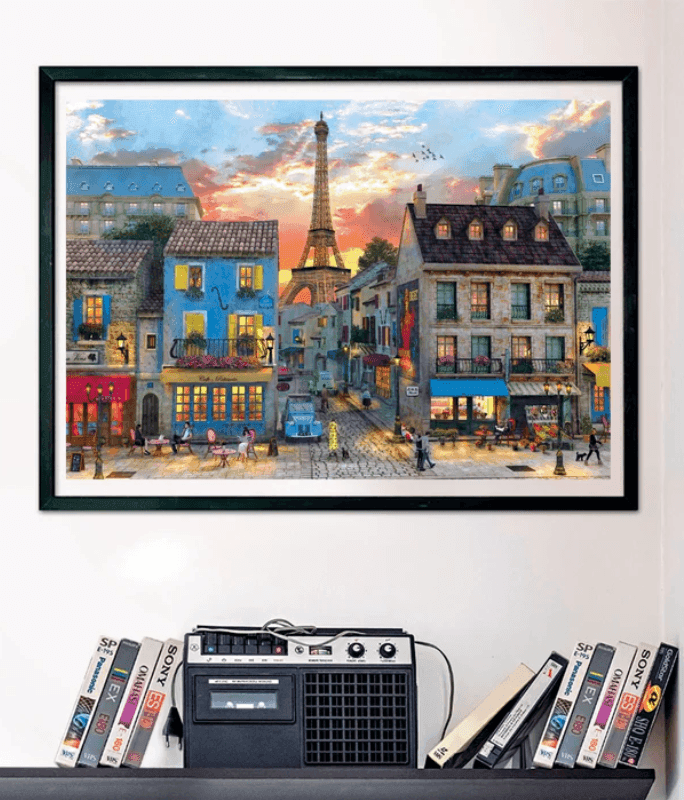 Clementoni - puzzle Città collection – Parigi "Streets Of Paris” – 1000 pezzi, puzzle adulti - 4
