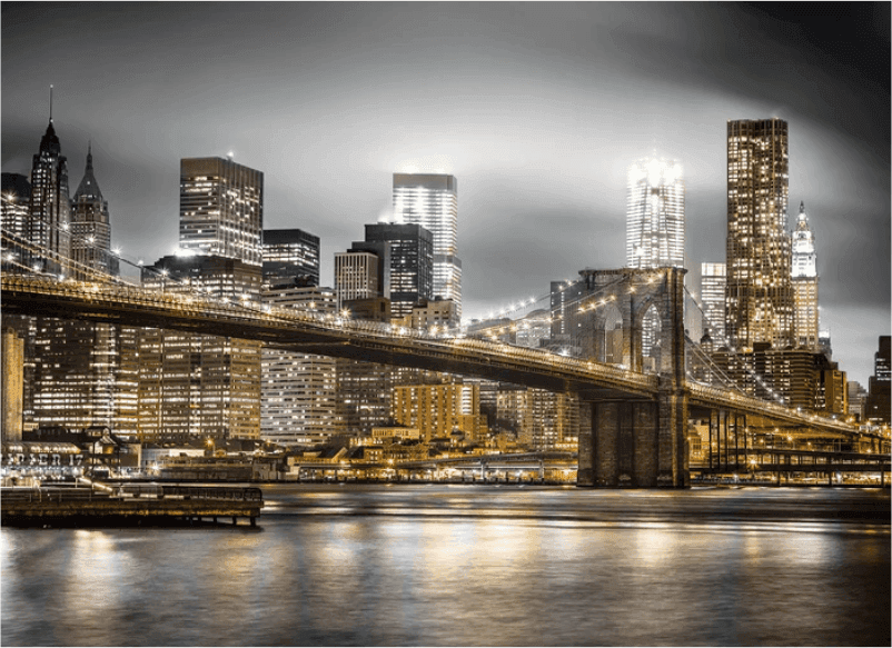 Clementoni - puzzle Città collection – "New York Skyline” – 1000 pezzi, puzzle adulti - 2