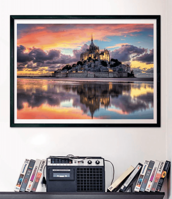 Clementoni - puzzle Città collection – "Il magnifico Mont Saint-Michel” – 1000 pezzi, puzzle adulti - 3