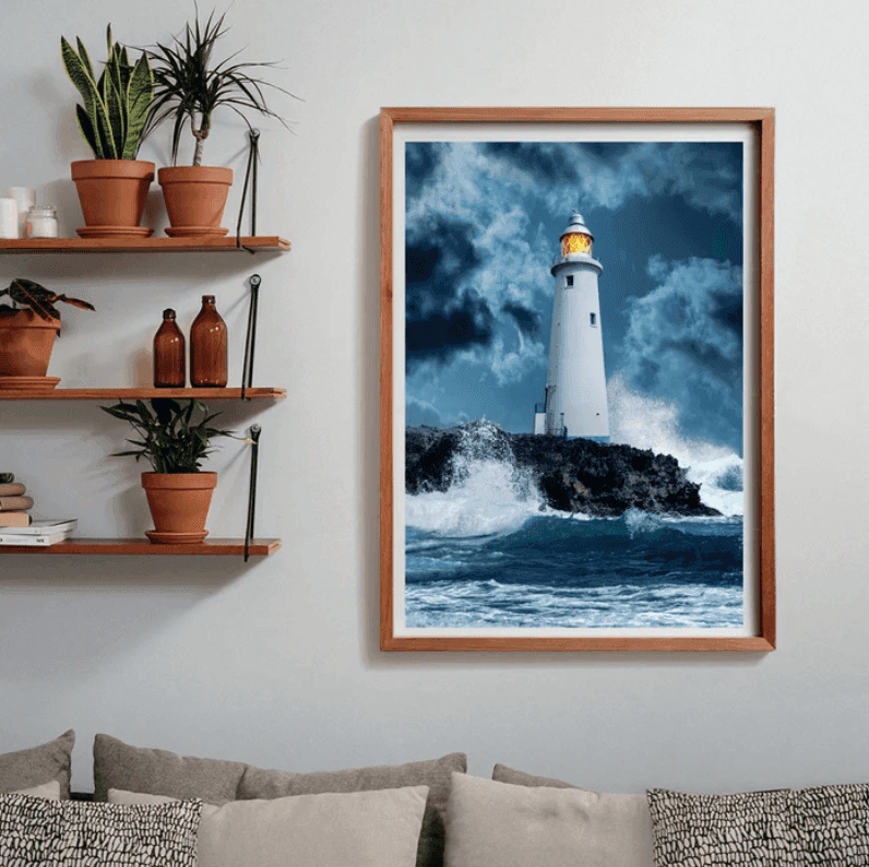 Clementoni - puzzle collection – "Il faro nelle Tempesta” – 1000 pezzi, puzzle adulti - 3