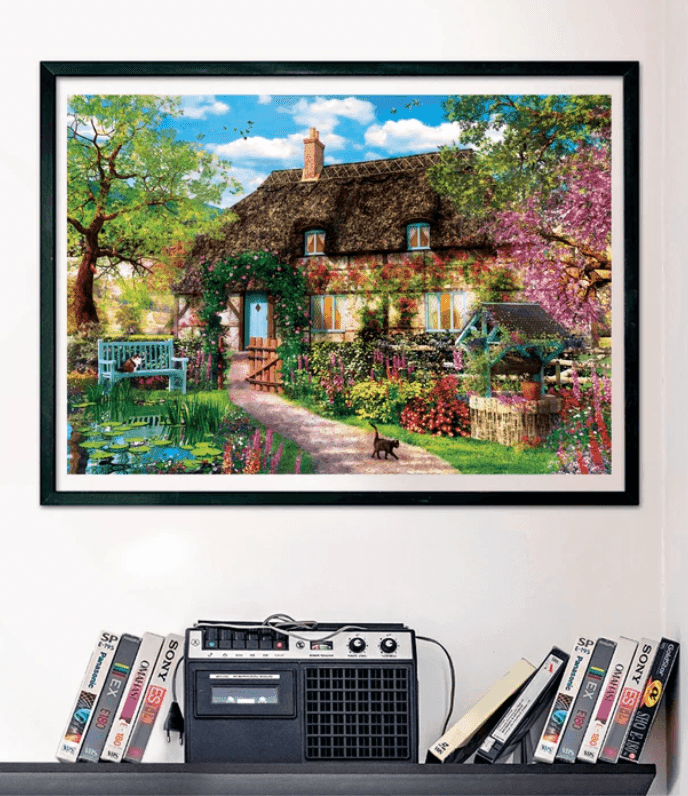 Clementoni - puzzle collection – "The Old Cottage” – 1000 pezzi, puzzle adulti - 3