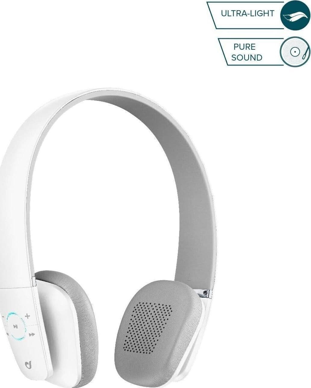 Cellularline AQL Perfectio Cuffie Bluetooth Wireless On Ear Microfono Bianche - 6
