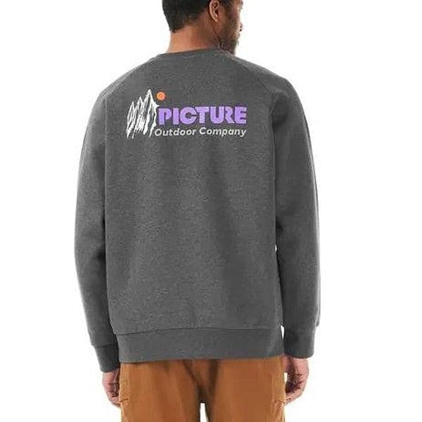 Felpa Picture Toanah Crw Dk Grey Mel - 2